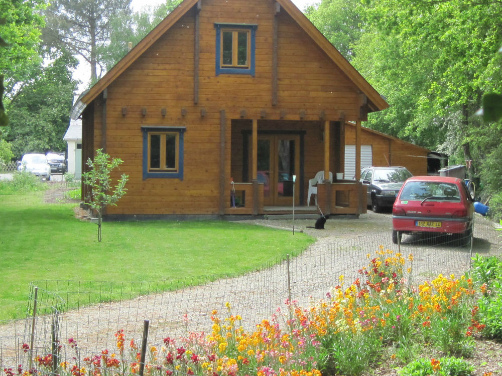 Vend maison bois massif
